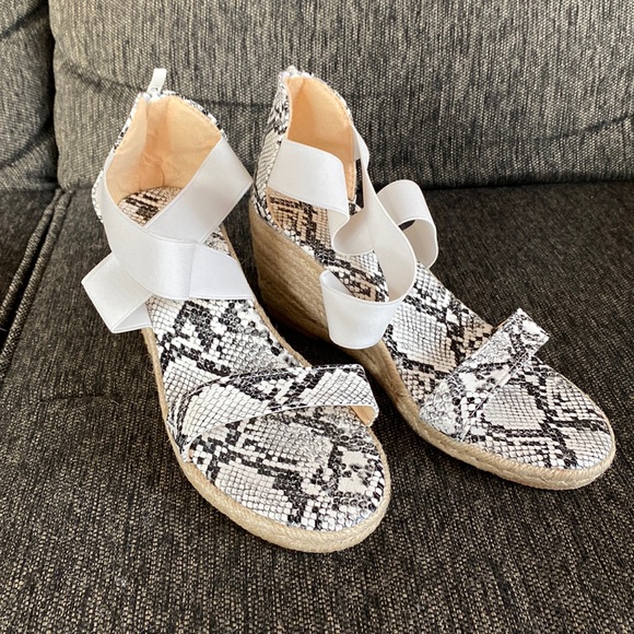 Shoes | Snake Print Wedges | Poshmark